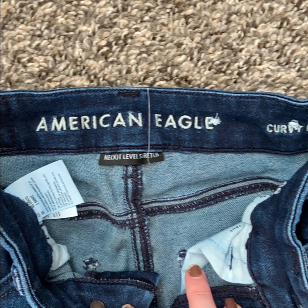 American eagle high rise jeans